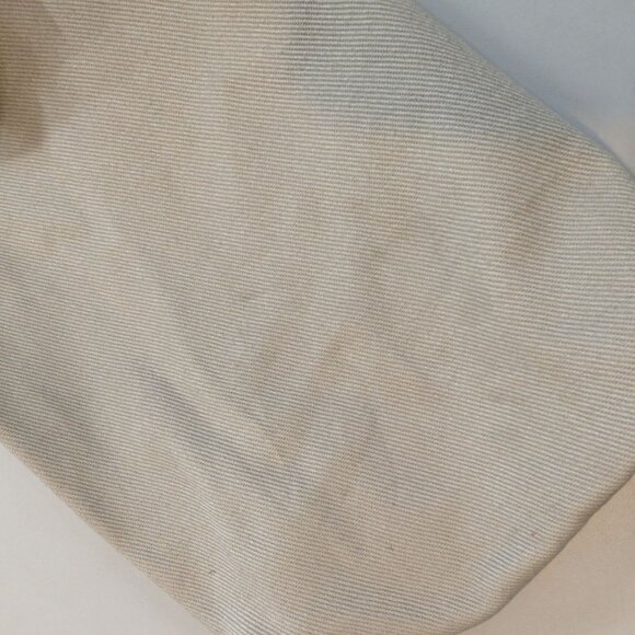 Michael Kors Hamilton Trompe L'oeil Tote Bag Womens Khaki Canvas Soft Fold Up - Picture 12 of 12